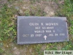 Sgt Olin K. Mowen