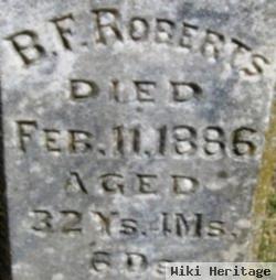 B F Roberts