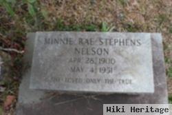 Minnie Rae Stephens Nelson