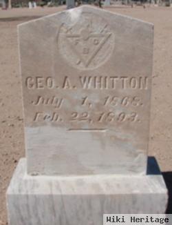 George A Whitton