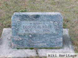 Edson Ogden Rose