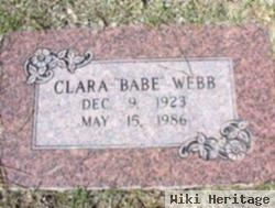 Clara Bernice Wagner Webb