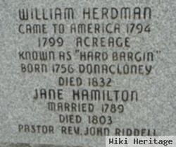 Jane Hamilton Herdman