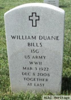 William Duane Bills