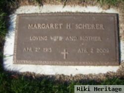 Margaret H Rock Scherer