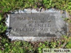 Mary Ocey Gott Sneed