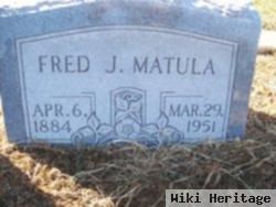 Fred J Matula