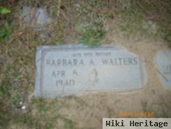 Barbara A Walters