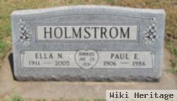 Paul E Holmstrom