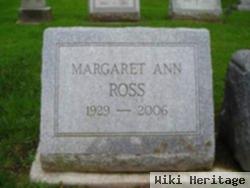 Margaret Ann "peggy" Ross