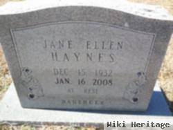 Jane Ellen Haynes