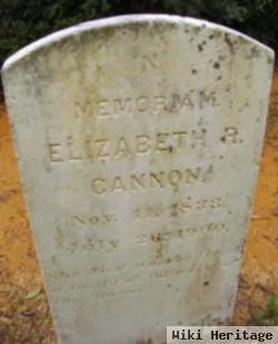 Elizabeth R. Eadie Cannon