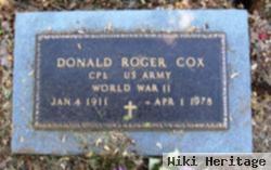 Donald Roger Cox