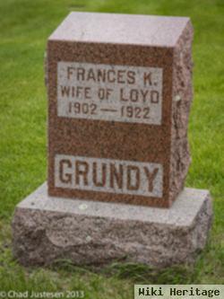 Frances Fiedler Grundy