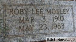 Roby Lee Mosley