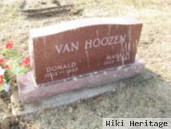 Donald Van Hoozen