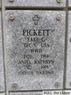 Earl G Pickett