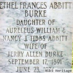 Ethel Frances Abbitt Burke