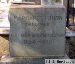 Margaret H Rion