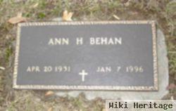 Ann H. Behan