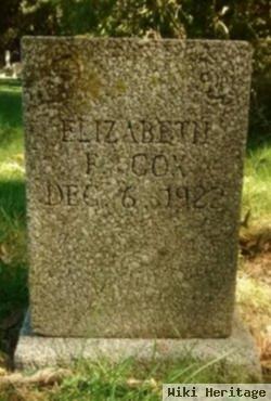 Elizabeth Frances Cox