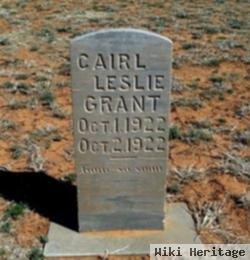 Cairl Leslie Grant