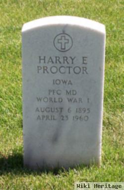 Pfc Harry Edward Proctor