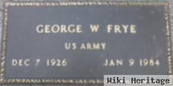 George W Frye