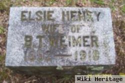 Elsie Henry Weimer