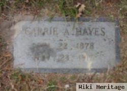 Carrie A. Hayes