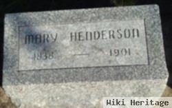 Mary S Henderson