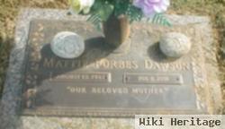 Mattie Forbes Dawson