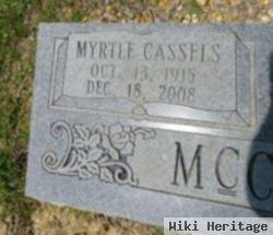 Myrtle Josephine Cassels Mccormack