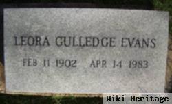 Jennie Leora Gulledge Evans