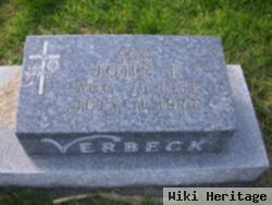 John F Verbeck