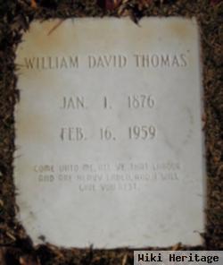 William David Thomas