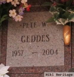 Pete W Geddes