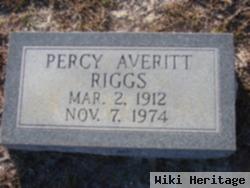 Percy Averitt Riggs