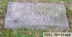 Willa Humphreys De Tray