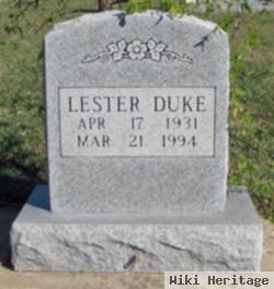 Lester Duke