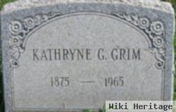 Kathryne G Grim