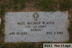 Paul Wilmer Blaine