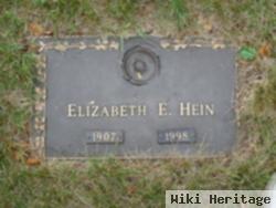 Elizabeth E Hein