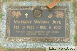 Margery Watson Joye