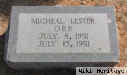 Micheal Lester Orr