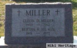 Bertha K Miller