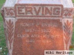 Henry P Erving