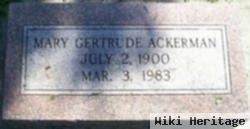 Mary Gertrude Ackerman