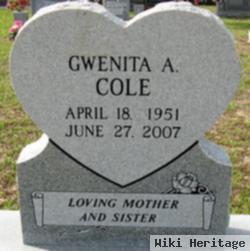 Gwenita A Cole