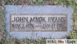 John Mack Evans